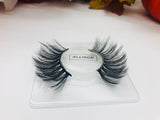 False Eyelashes Wispy Faux Mink Lashes Fluffy Handmade Fake Eyelashes