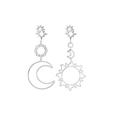 Stylish Earrings For Women Earrings Star Sun Moon Hollow Acrylic Earrings, Cute Jewelry, Gifts