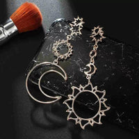 Stylish Earrings For Women Earrings Star Sun Moon Hollow Acrylic Earrings, Cute Jewelry, Gifts